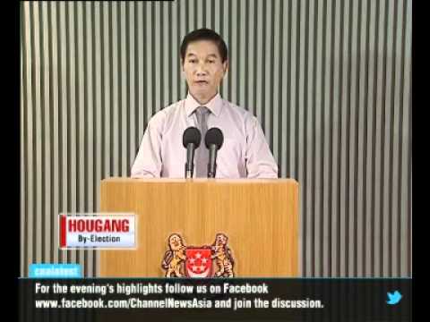 Hougang ByElection Result Announcement