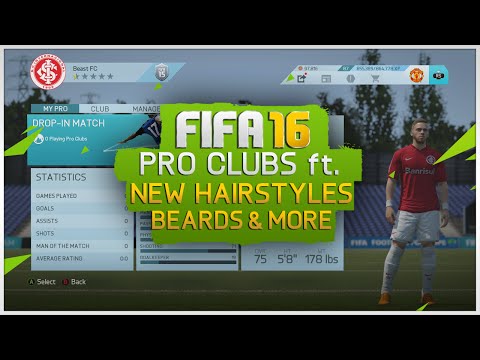 Pro Clubs ft. New Hairstyles, Beards, Boots & More | FIFA 16
