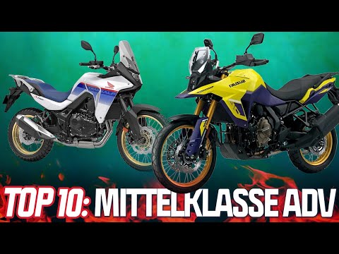 TOP 10 MITTELKLASSE ADVENTURE MOTORRÄDER 2023