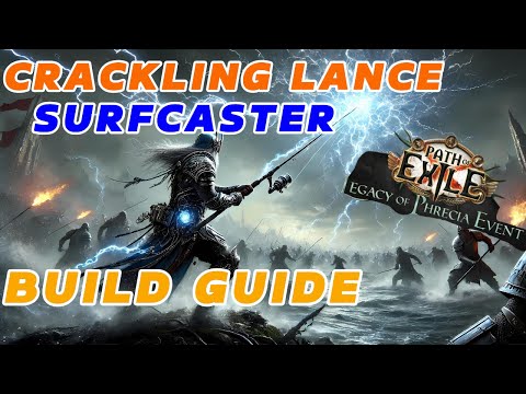 CRIT CRACKLING LANCE SURFCASTER [POE 1 - Legacy of Phrecia]