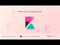 Understanding The Kibana Query Language KQL