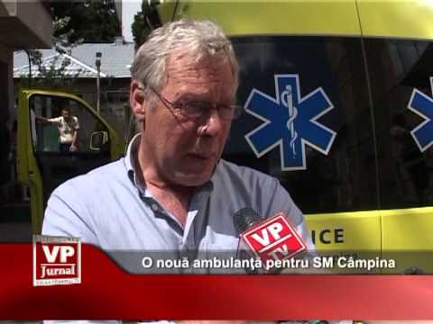 O nouă ambulanţă pentru SM Câmpina