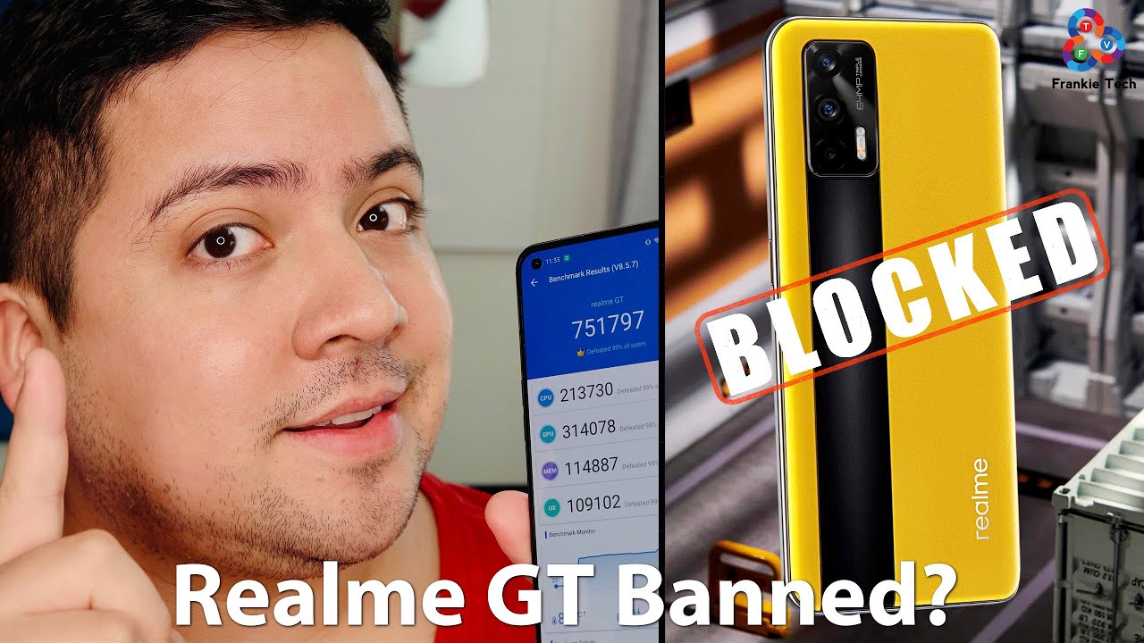 Realme GT BANNED from ANTUTU!