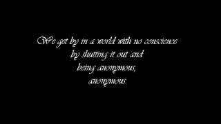 Three Days Grace-Anonymous with lyrics