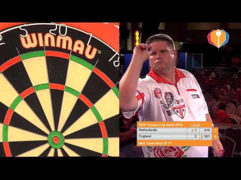 WDF Europe Cup Darts 2016 - Netherlands-England (Men's Teams)