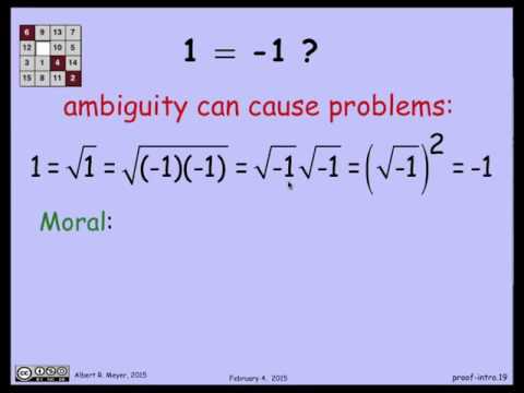 Intro To Proofs Part 2 1 1 Intro To Proofs 1 1 Intro To Proofs Unit 1 Proofs Mathematics For Computer Science Electrical Engineering And Computer Science Mit Opencourseware