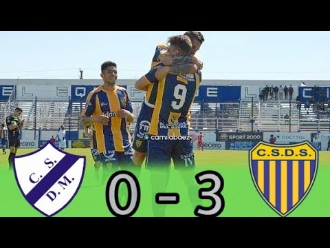Primera C : DEPORTIVO MERLO 0 - 3 DOCK SUD | (Los Goles)