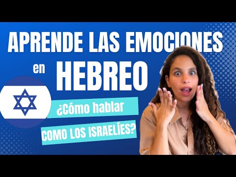 Aprende Hebreo con Israel Avia - ¿Cómo te sientes? en Hebreo!