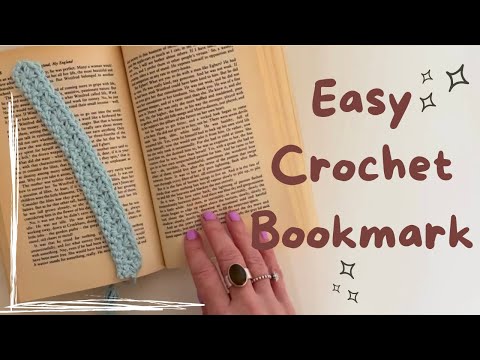 Quick and Easy Beginners Crochet Bookmark