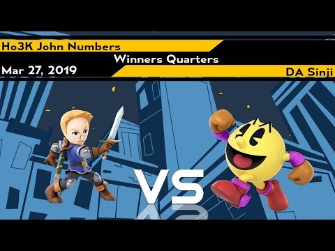 [Smash Ultimate] Xeno154 (W.Quarters) - Ho3K John Numbers vs DA Sinji