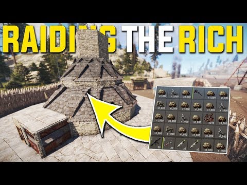 RAIDING OUR RICHEST NEIGHBOURS BASE GAVE US JACKPOT SULFUR PROFIT - Rust Survival Gameplay | S22-E5