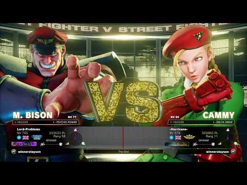 SFV AE : Problemx (M.Bison) vs Hurricane (Cammy)