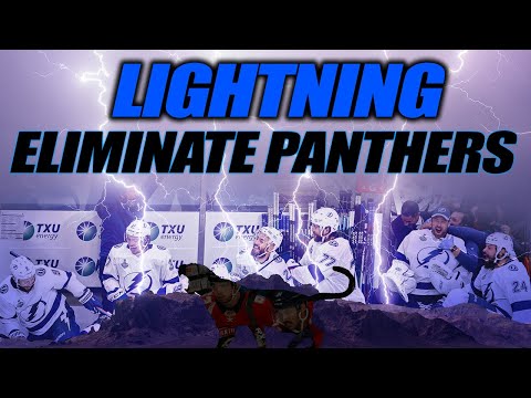 Lightning ELIMINATE Panthers! NHL Series Recap & Thoughts