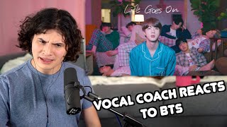 Download lagu Vocal Coach Reacts to BTS - Life Goes On mp3