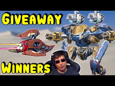 PARALYSIS ATOMIZER FAFNIR & Giveaway Winners! War Robots Mk2 Gameplay WR