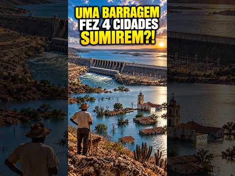 A barragem que transformou a região e levou à mudança de quatro cidades inteiras