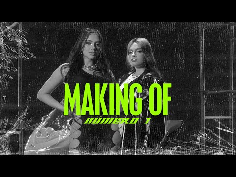 Carolzinha e Tainá - Making Of Número 1