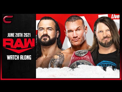 WWE Monday Night RAW June 28th 2021 Live Stream: Full Show Watch Along