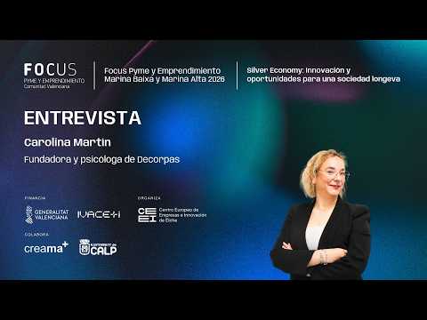 Entrevista a Carolina Mart�n, fundadora y psic�loga de Decorpas | Focus Pyme