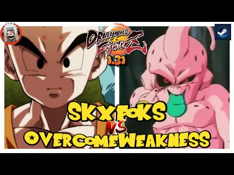 DBFZ skxfoks vs OvercomerWeakness (KidBuu, Cell, Krillin) vs (KidBuu, GokuUI, A21)