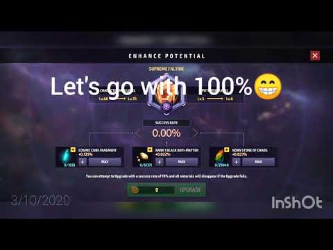 Marvel future fight+dormammu level up 60-70 and (gear 25)