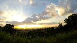 preview picture of video 'Sunset Timelapse @ Bukit Ampang / GoPro'