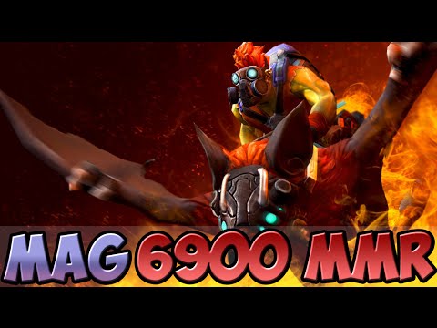 Dota 2 - Mag 6900 MMR Plays Batrider vol #1 - Ranked Match