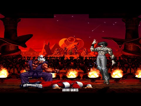 SHIN AKUMA VS OROCHI! INSANE DUEL KOF ARINO GAMES!