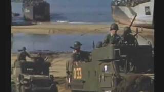 RARE COLOR FILM D-DAY JUNE 6TH 1944