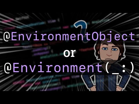 @EnvironmentObject vs @Environment(_:): how do you choose? 🤔