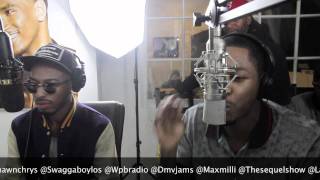Swaggaboylos and Shawn chrystopher Live Freestyle on WPB Radio in Baltimore