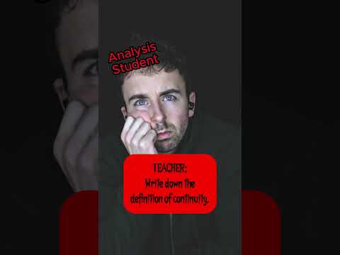 continuity in calc 1 vs real analysis