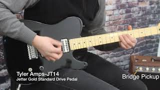 Video thumbnail for PorterTron Filtertron Demo with Tyler Amps Jt 14 by PorterPickups