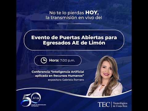 Evento de Puertas Abiertas para Egresados AE de Limón