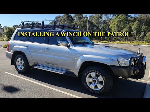 XTM Winch install on a GU Nissan Patrol
