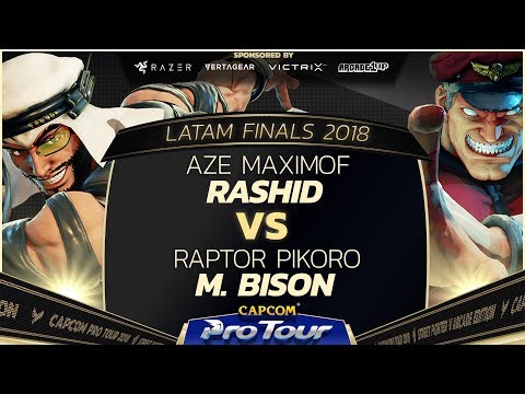 AZE Maximof (Rashid) vs Raptor Pikoro (M. Bison) - Versus Fighting Cup 2018 - CPT 2018