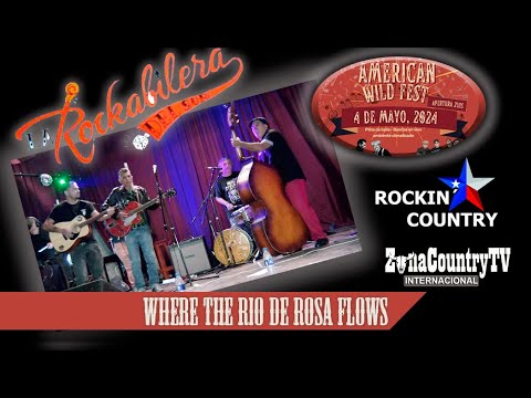 La Rockabilera del Sur en el AWF y tremendo tema "Where The Rio De Rosa Flows"...