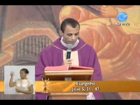 Santa Missa Canção Nova Pe. Reinaldo 07/04/2011  1/3