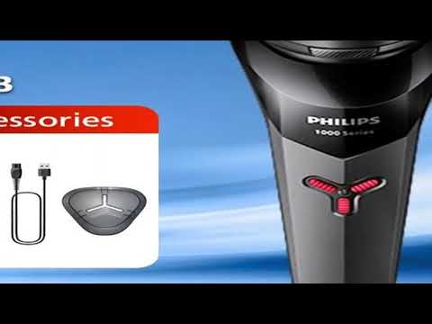 PHILIPS S1113 Electric Shaver USB Charge Stainless Steel PowerCut Blade Razor Tr