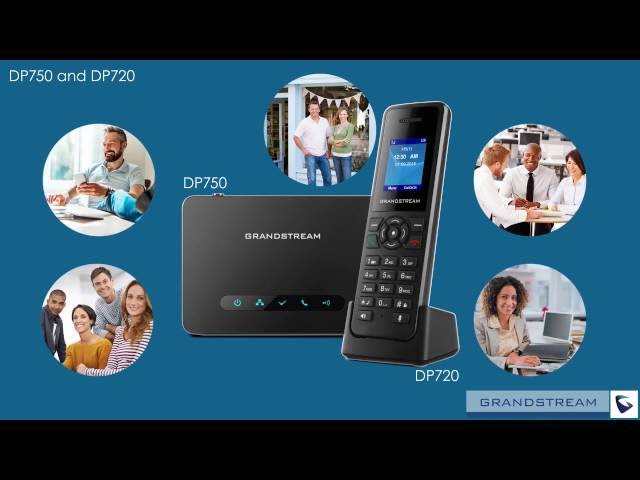 Grandstream DP750 قاعدة DP750 DECT VoIP من جراندستريم