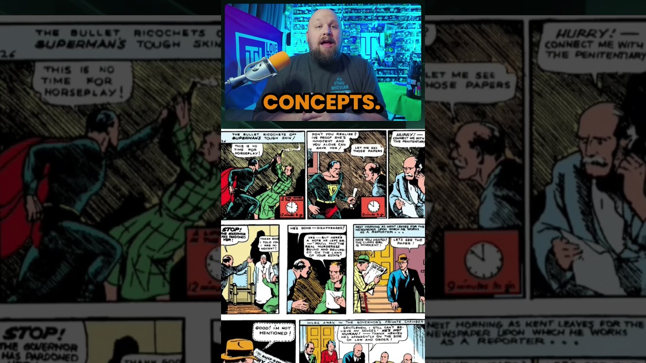 The First Version of Superman #nerdhistory