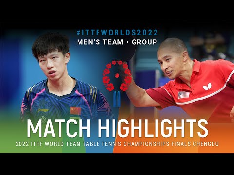 Highlights | Lin Gaoyuan (CHN) vs Earl James Alto (USA) | MT Grps | #ITTFWorlds2022