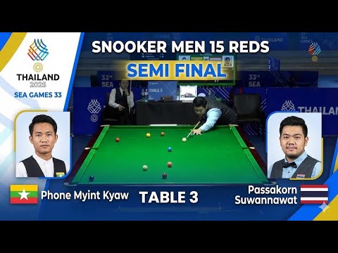 🔴SEMI FINAL THRILLER! 🇲🇲 Phone Myint Kyaw vs Passakorn Suwannawat 🇹🇭 | Who Will Reach the Final?