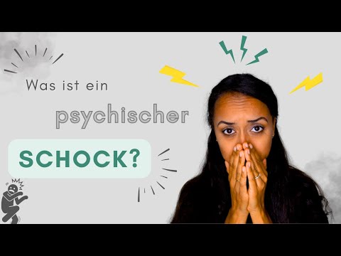 Psychischer Ausnahmezustand - Was ist ein Schock / eine akute Belastungsstörung?