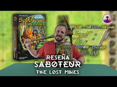 Reseña + HTP | Mesamórfosis - Saboteur: The Lost Mines