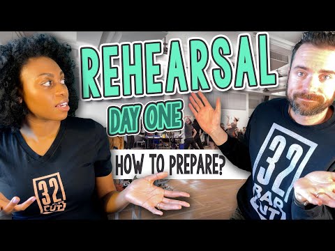 How to prepare for the 1st day of rehearsal!
