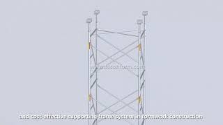 TECON SHORING TOWER TST60 3D Assembly Tutorial