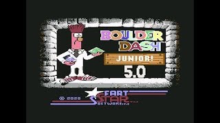 Commodore 64 =+ Boulder Dash Junior V += New crack game  2020
