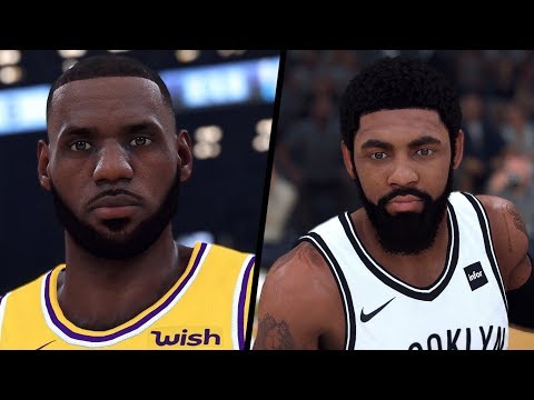 NBA 2K20 - Los Angeles Lakers vs. Brooklyn Nets - Full Gameplay