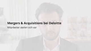 Mergers & Acquisitions | Yannic Kadau | Mitarbeitervideo